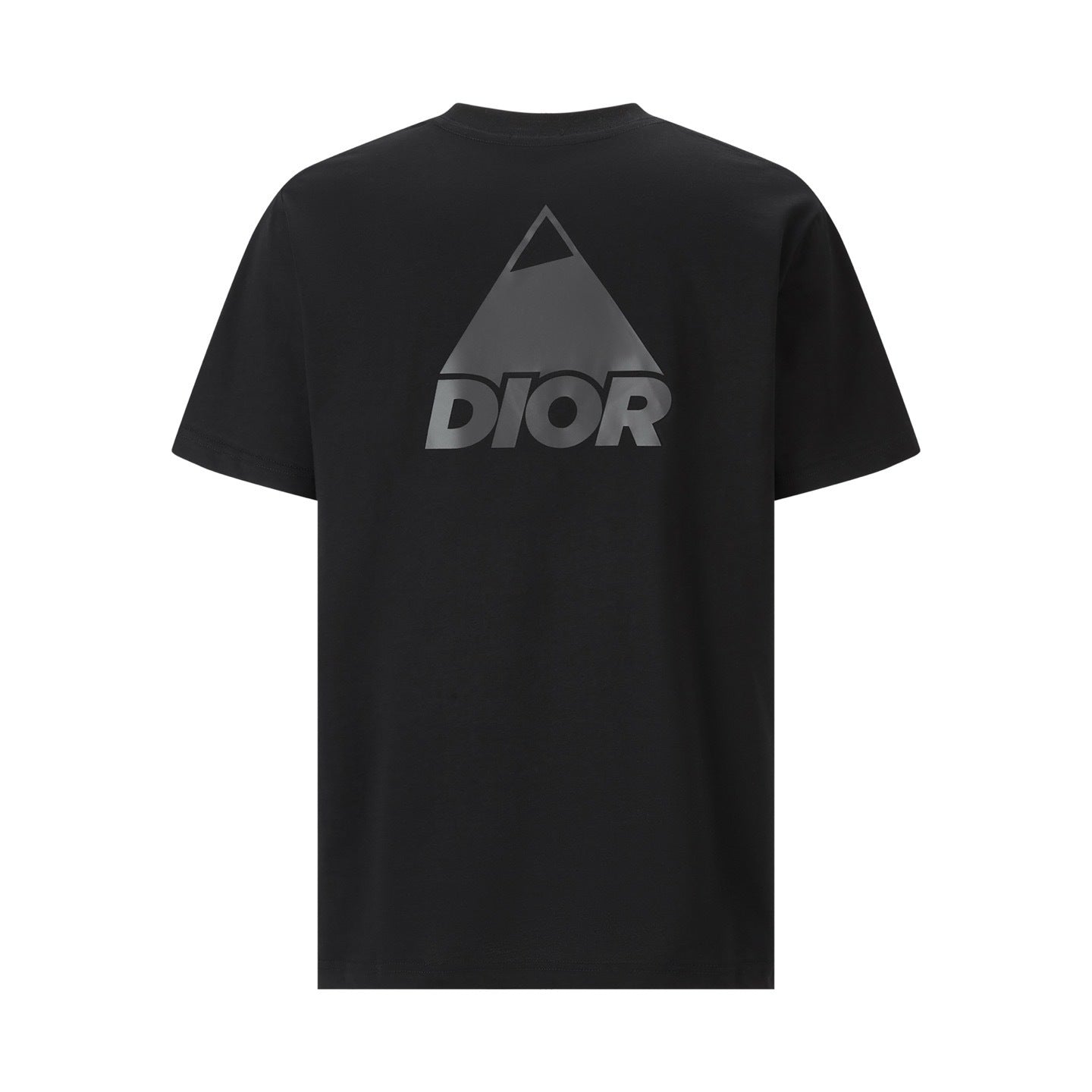 Dior and Descente T-Shirt "Black Cotton Jersey"