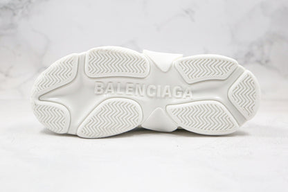 Balenciaga Triple S "White-All Over Logo"