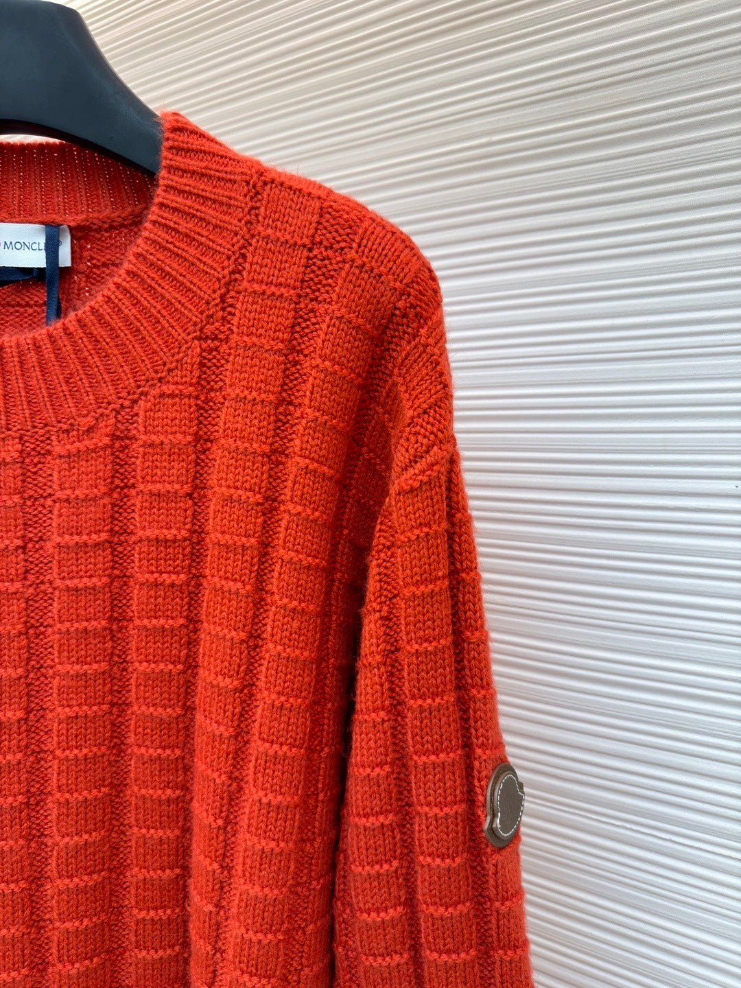 Moncler Wool & Cashmere Sweater "Red"