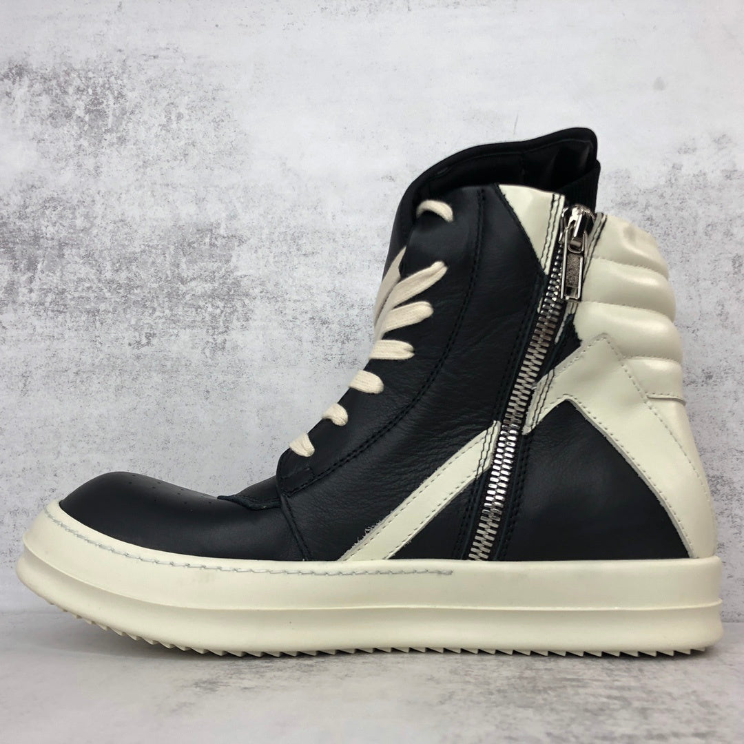 Rick Owens Geobasket "Black-White"