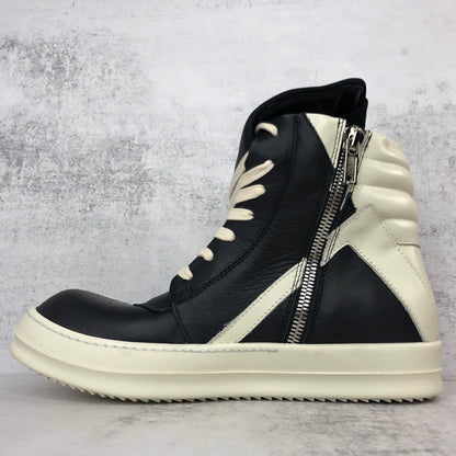 Rick Owens Geobasket "Black-White"