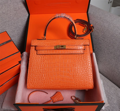 Hermès Aligator Leather Mini Kelly 25