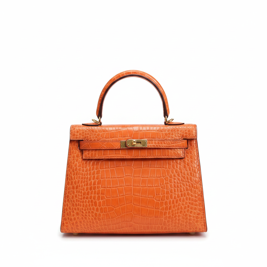 Hermès Aligator Leather Mini Kelly 25