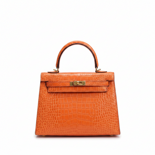 Hermès Aligator Leather Mini Kelly 25