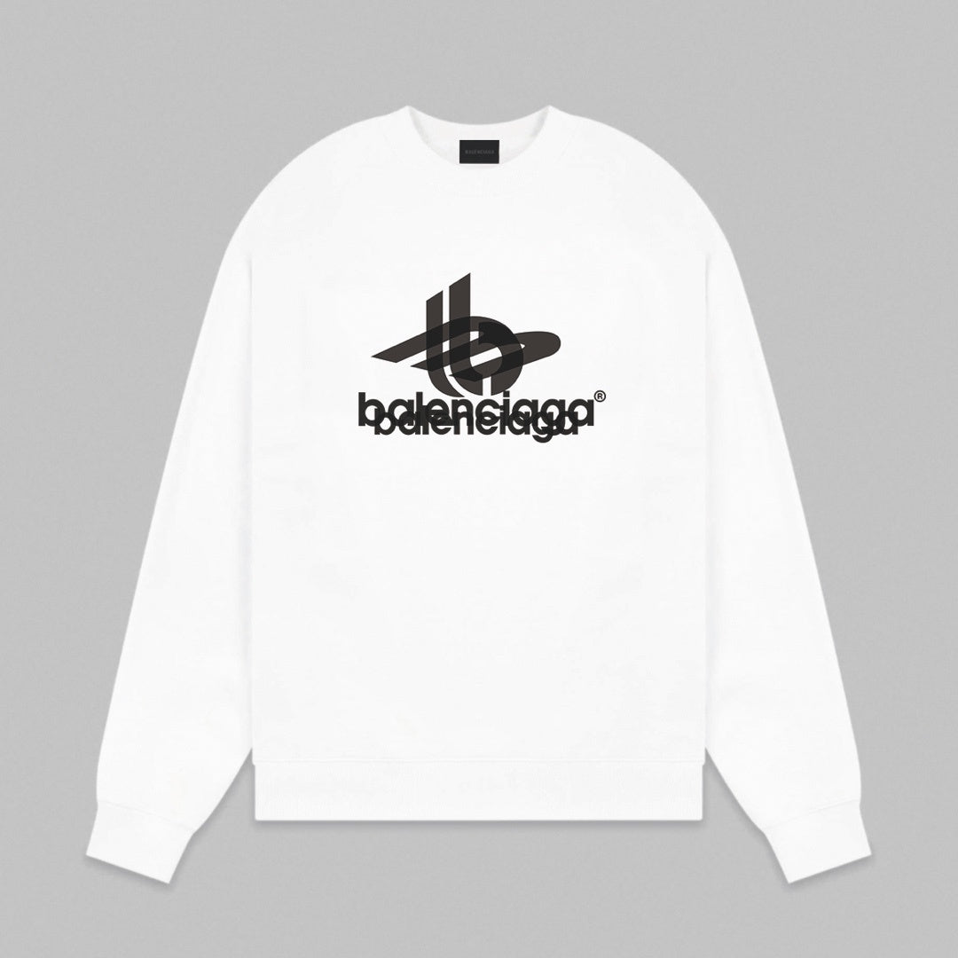 Balenciaga Sweatshirt "White-Black"
