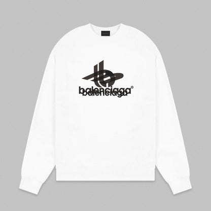 Balenciaga Sweatshirt "White-Black"