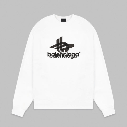 Balenciaga Sweatshirt "White-Black"