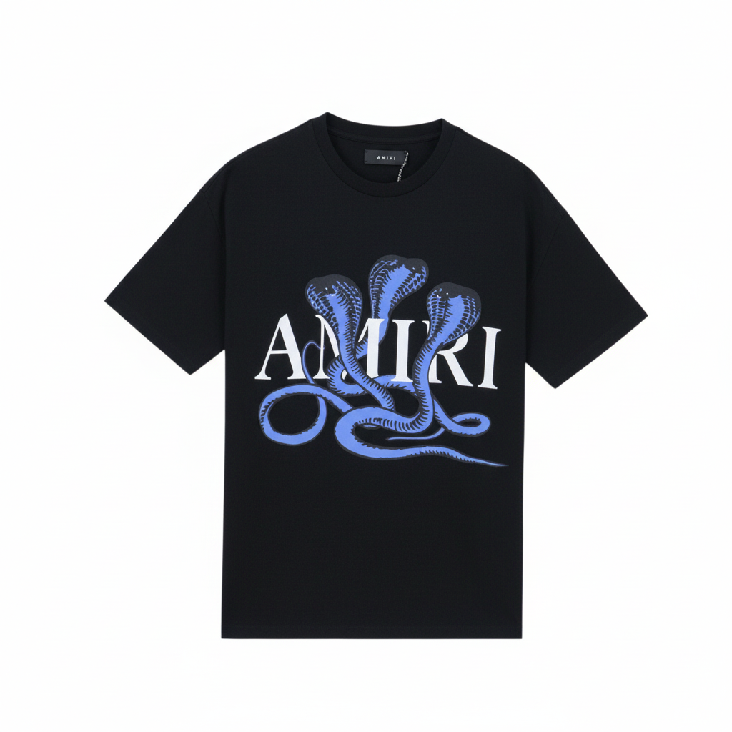 Amiri Poison T-Shirt "Black-Blue"