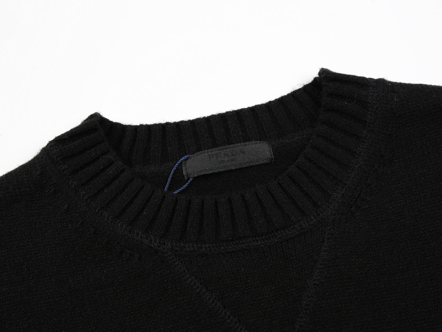 Prada Crewneck Sweater "Black"