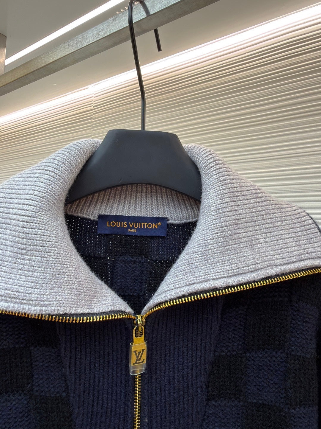 Louis Vuitton Damier Knit Blouson "Black"