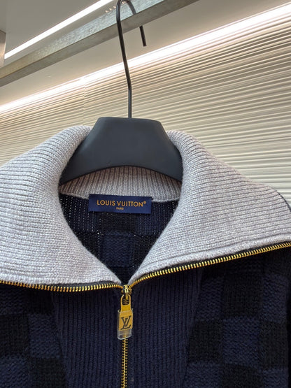 Louis Vuitton Damier Knit Blouson "Black"