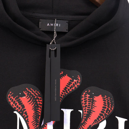 Amiri Poison Hoodie "Black-Red"