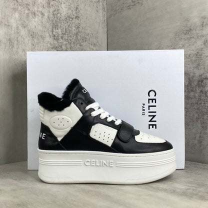 Celine Platform High-Top "Black-White"