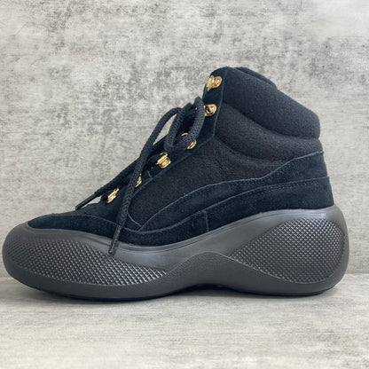 Chanel Snow Boots "Black Suede"