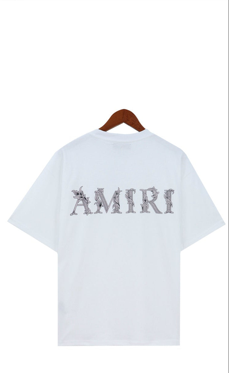 Amiri MA Baroque Logo T-Shirt "White"