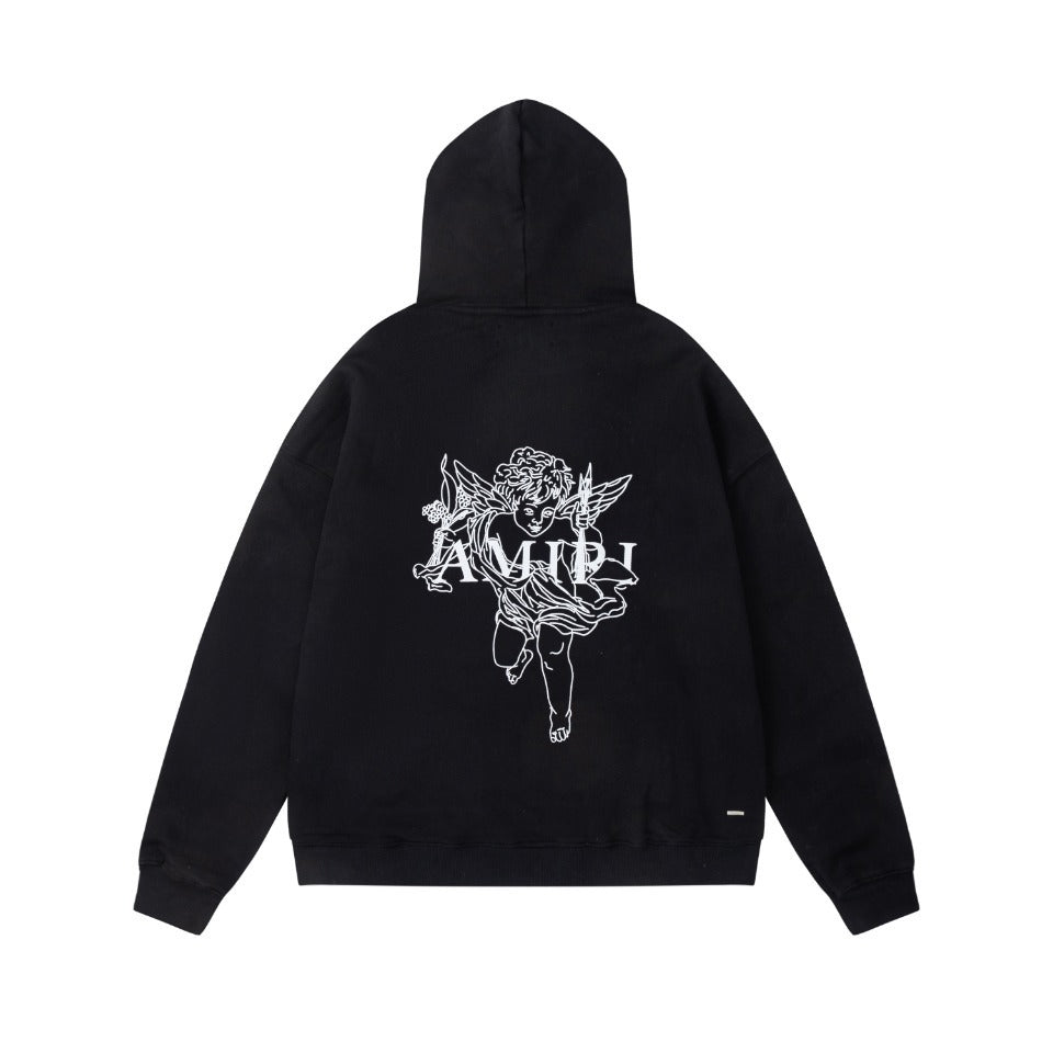 Amiri Cherub Hoodie "Black"