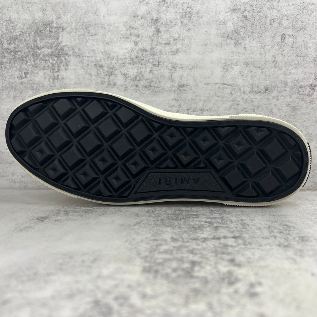 Amiri Court Low "White-Black Stars"