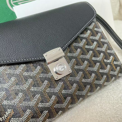 Goyard Goyardine Calfskin Chypre Wallet Pouch