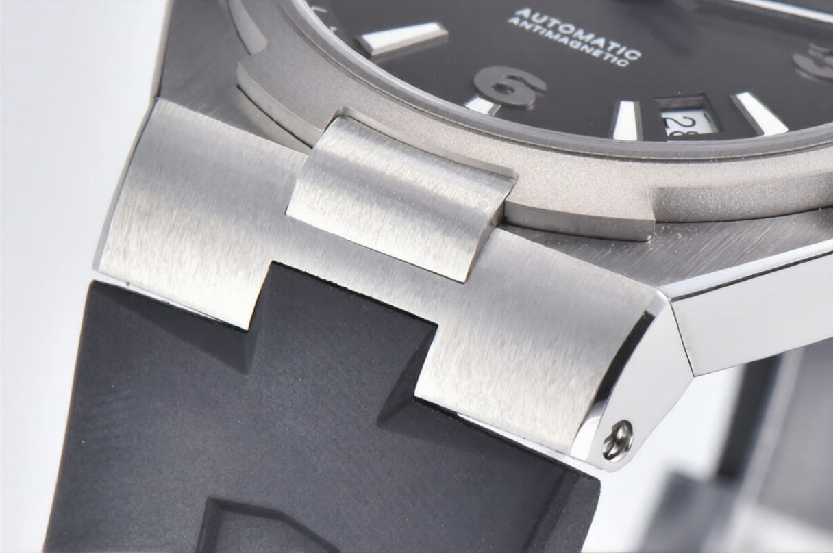 Vacheron Constantin Overseas Black Rubber Strap Gray Dial