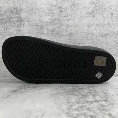 Balenciaga Chunky Slides "Black"