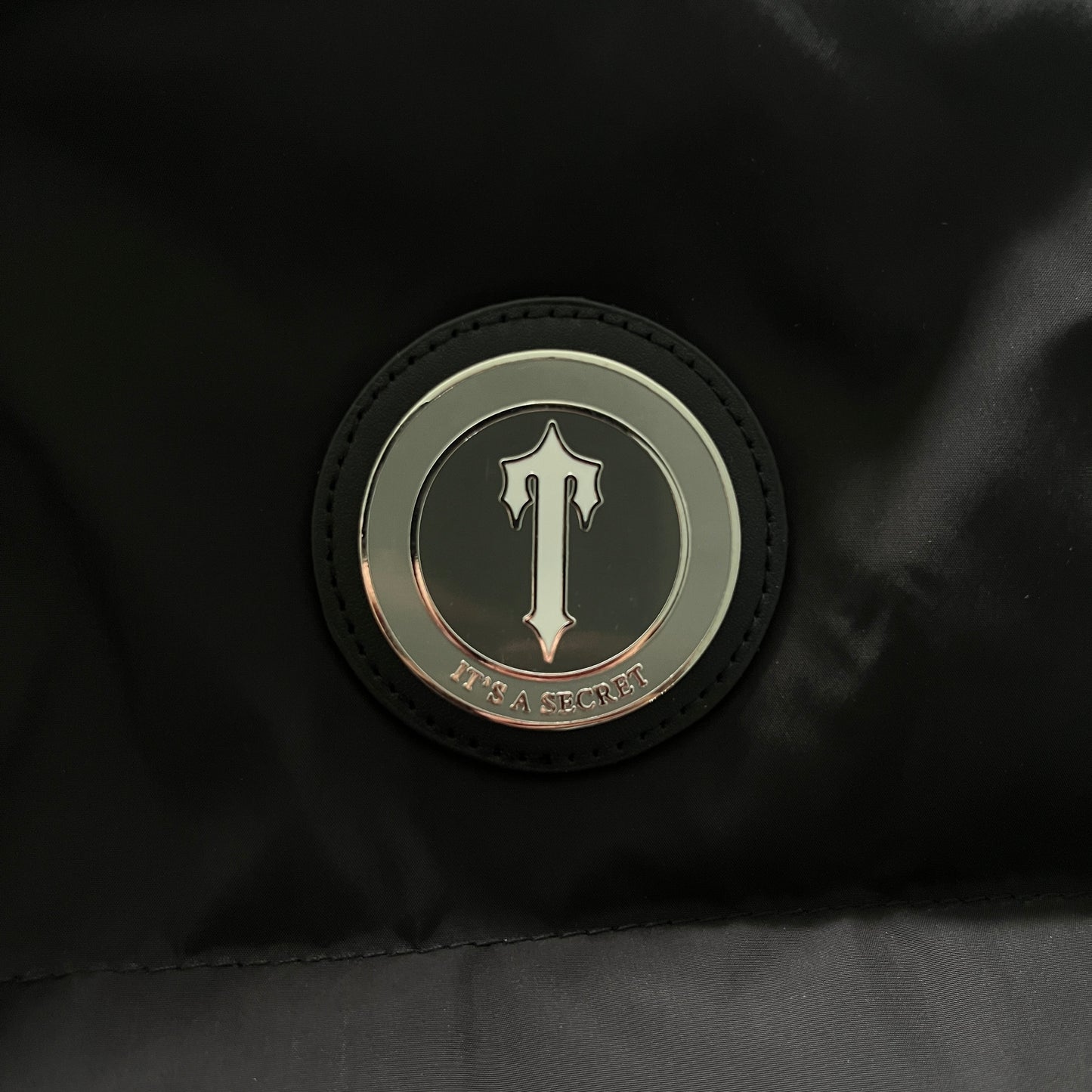 Trapstar Short Irongate Down Jacket "Black"