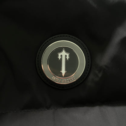 Trapstar Short Irongate Down Jacket "Black"