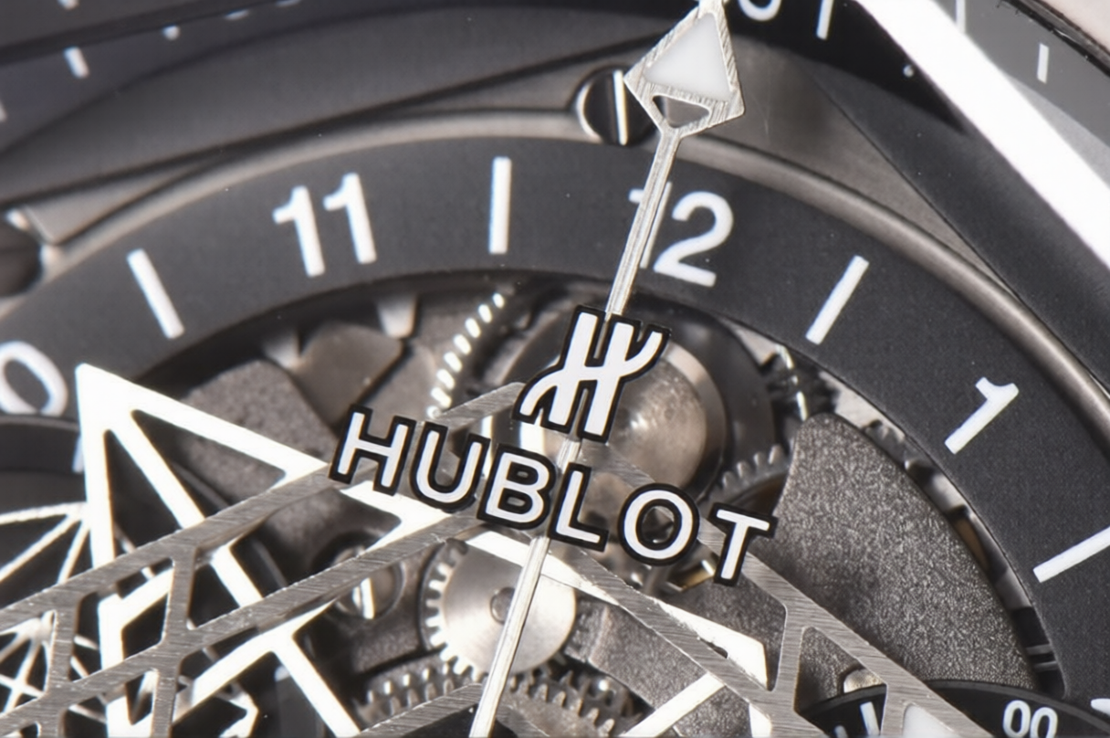 Hublot Big Bang Sang Bleu II Chrono 45mm Black Rubber Strap Black Dial