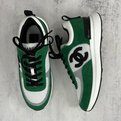 Chanel 22P Low "Green-Grey-Black"