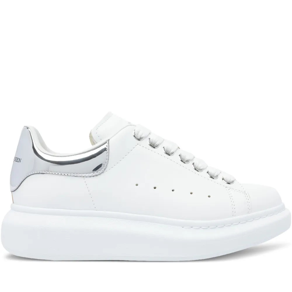 Alexander McQueen Oversized "White-Silver"