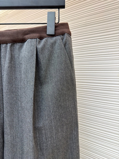 Miu Miu Pinstripe Pants "Grey"