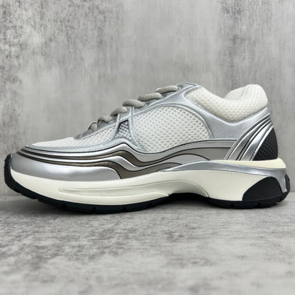 Chanel CC "Silver-White"