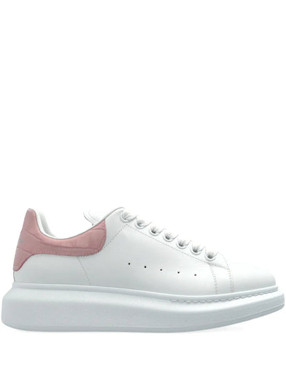Alexander McQueen Oversized "White-Pink Crocodile"
