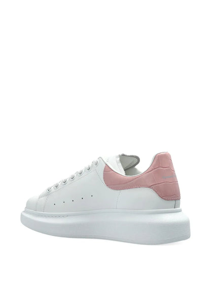 Alexander McQueen Oversized "White-Pink Crocodile"
