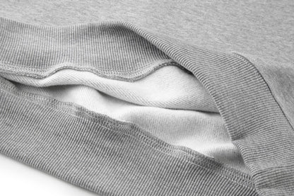 Dior CD Icon Half-Zip Sweatshirt "Gray Cotton Fleece"