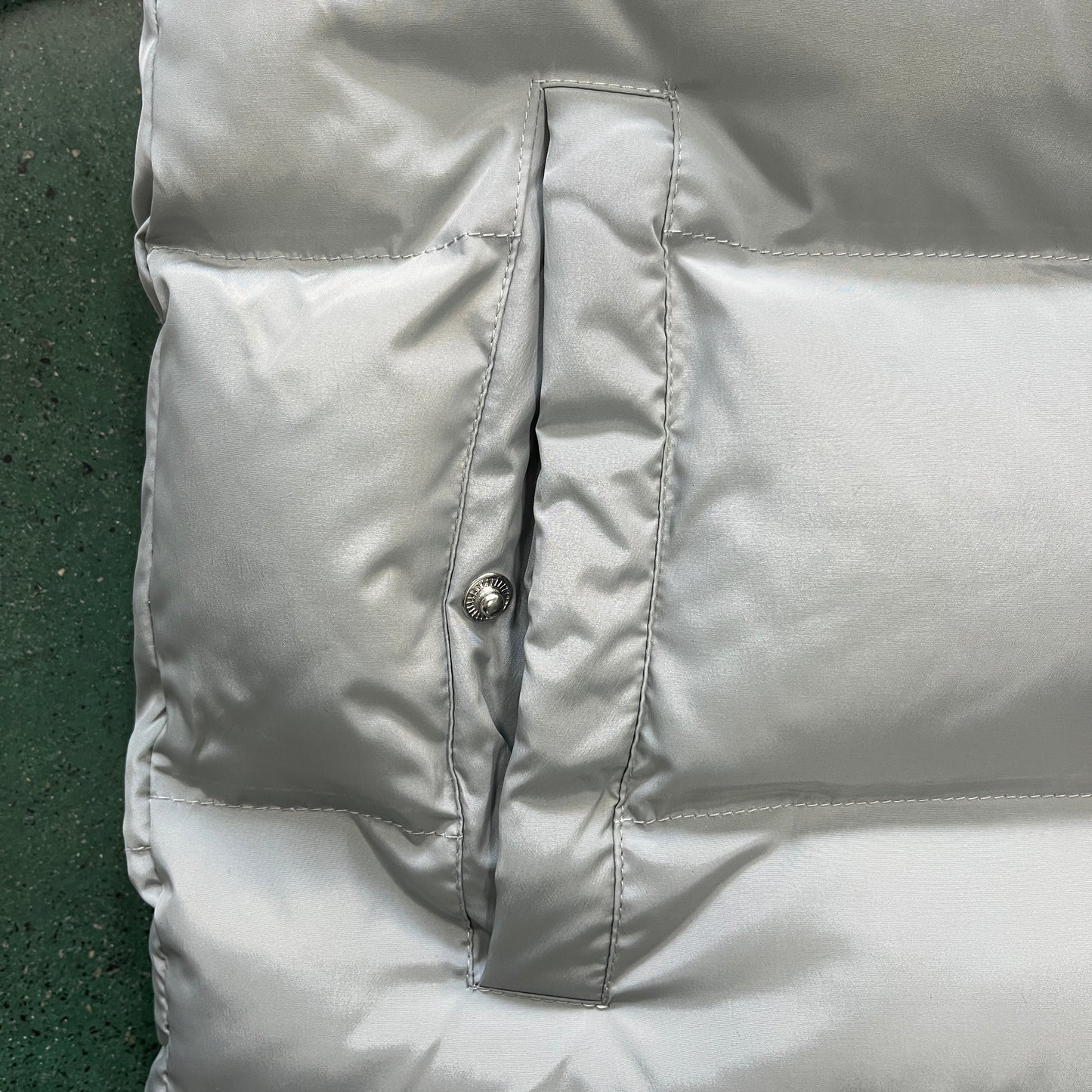 Trapstar Hyperdrive Down Jacket "Grey-Red"