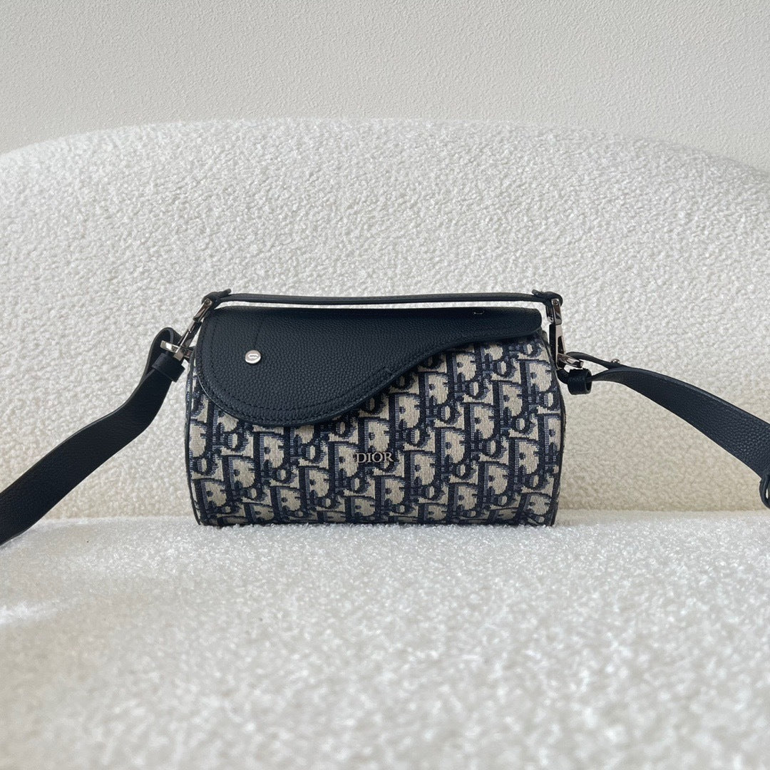 Dior Oblique Mini Roller Bag With Strap