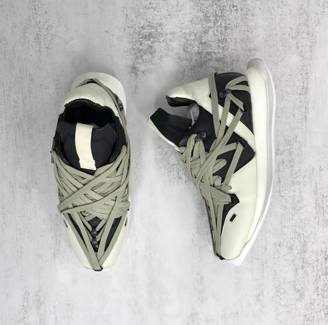 Rick Owens Geth Runner Megalaced "Black-Grey"