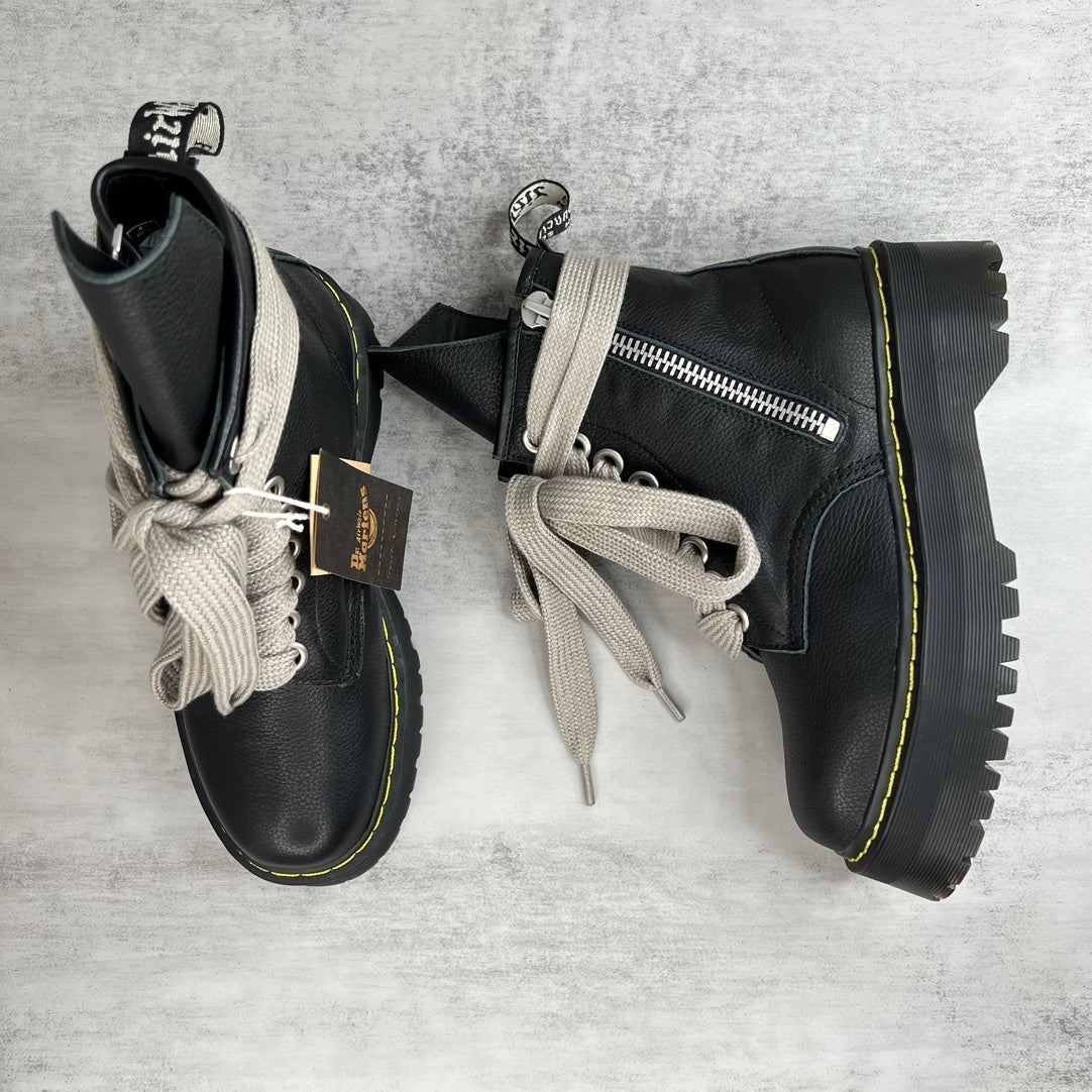 Rick Owens x Dr.Martens Platform Leather Boots