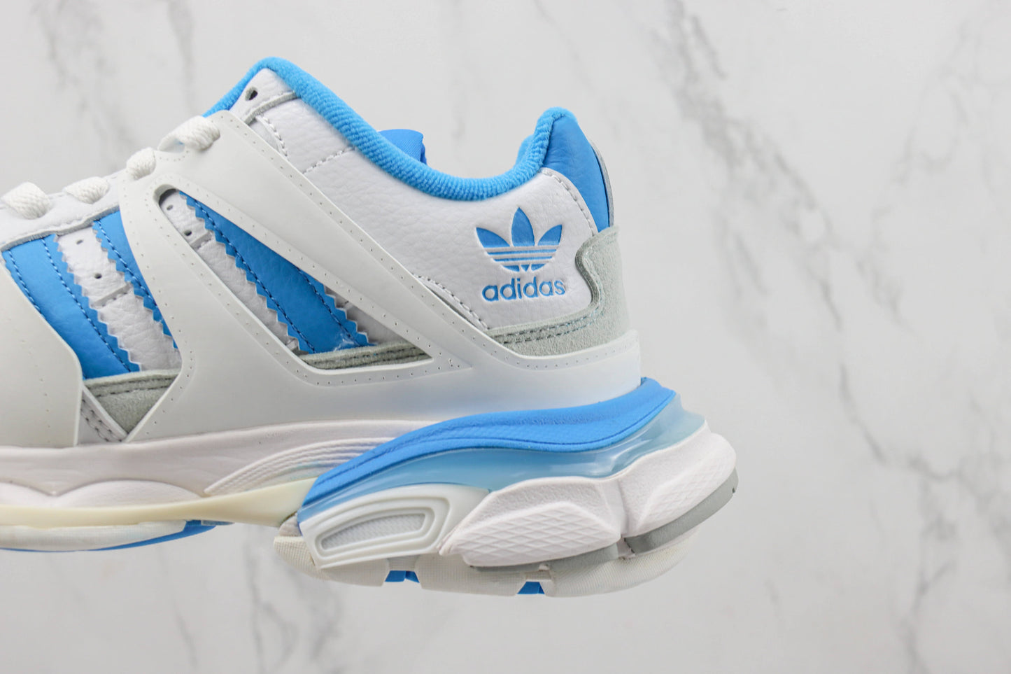 Balenciaga x Adidas Track "White-Light Blue"