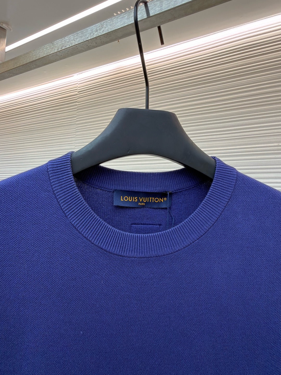 Louis Vuitton Gradient Signature Flock Print T-Shirt "Blue"