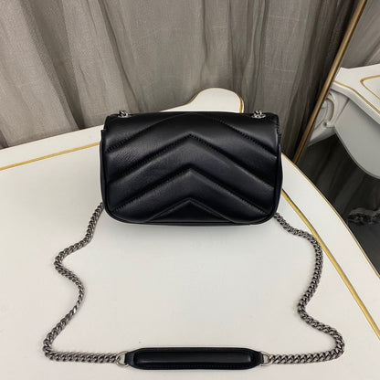 Saint Laurent Loulou Small Bag in Matelasse Lambskin