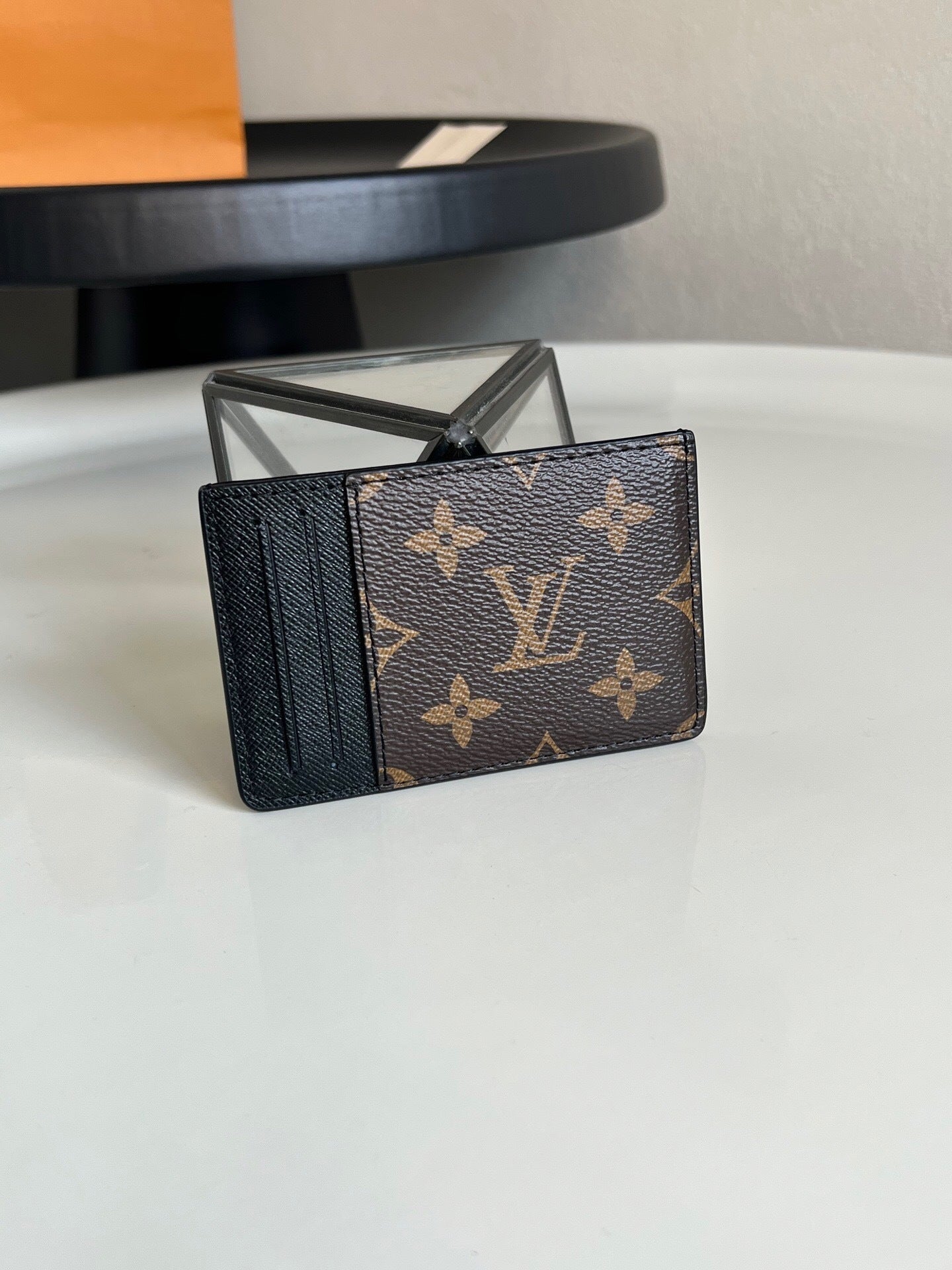 Louis Vuitton Neo Porte Cartes "Monogram Macassar Canvas"