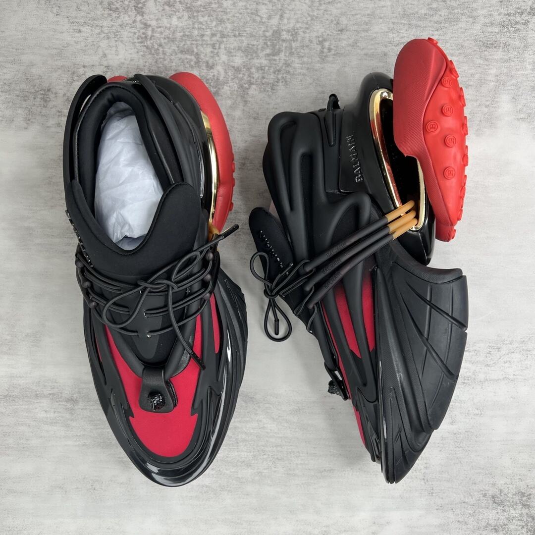 Balmain Unicorn "Black-Red-Gold"