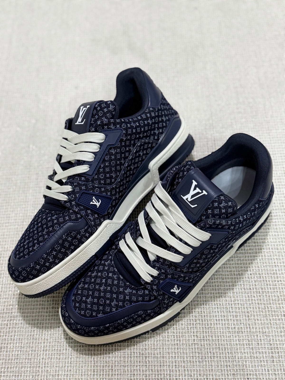 Louis Vuitton LV Trainer Sneaker "Marine"