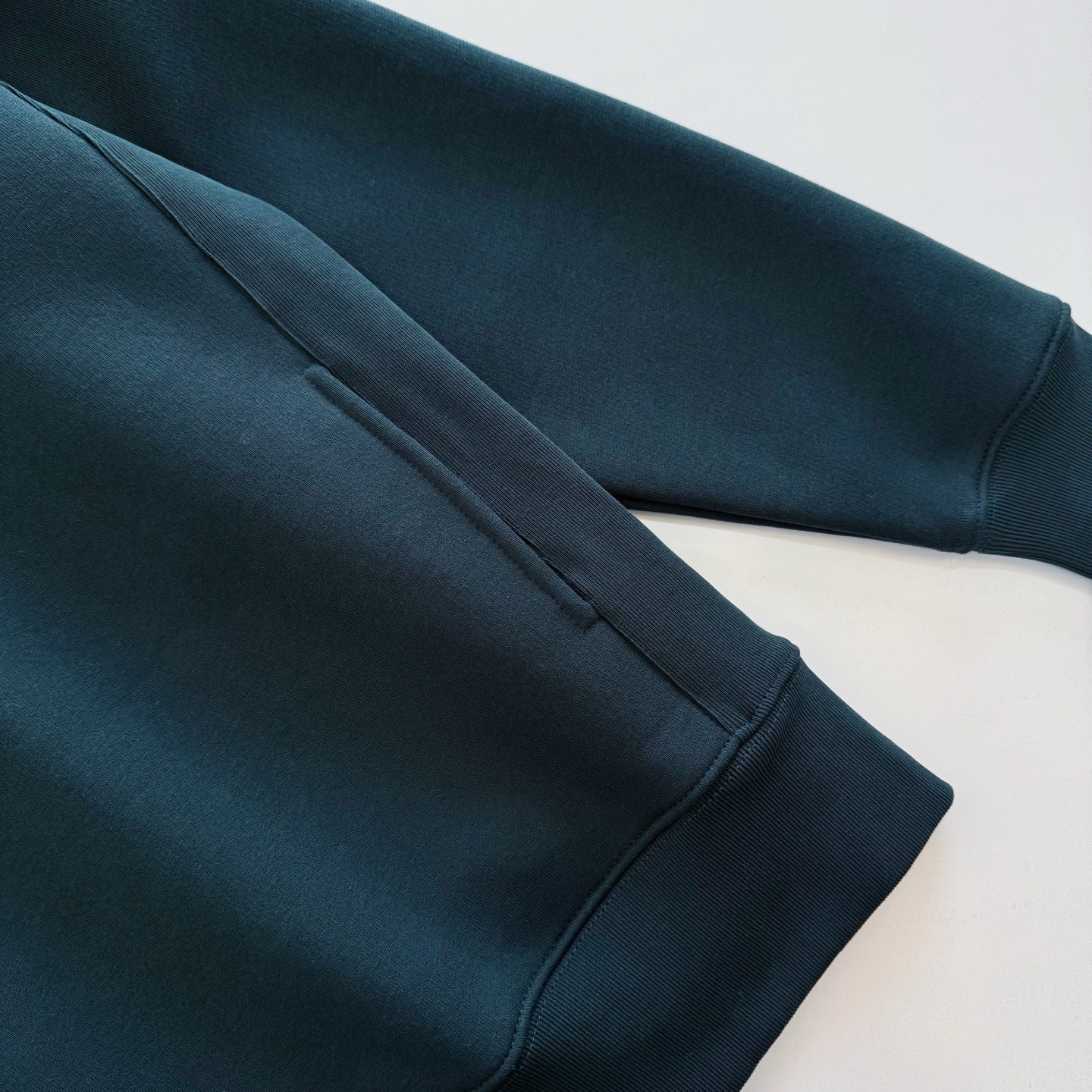 Dior Zip-neck Sweatshirt "Green Cotton Fleece"