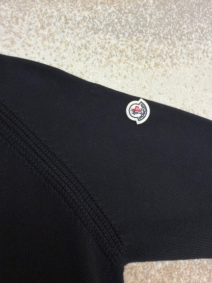 Moncler Alpaca & Wool Blend Turtleneck Sweater "Black"