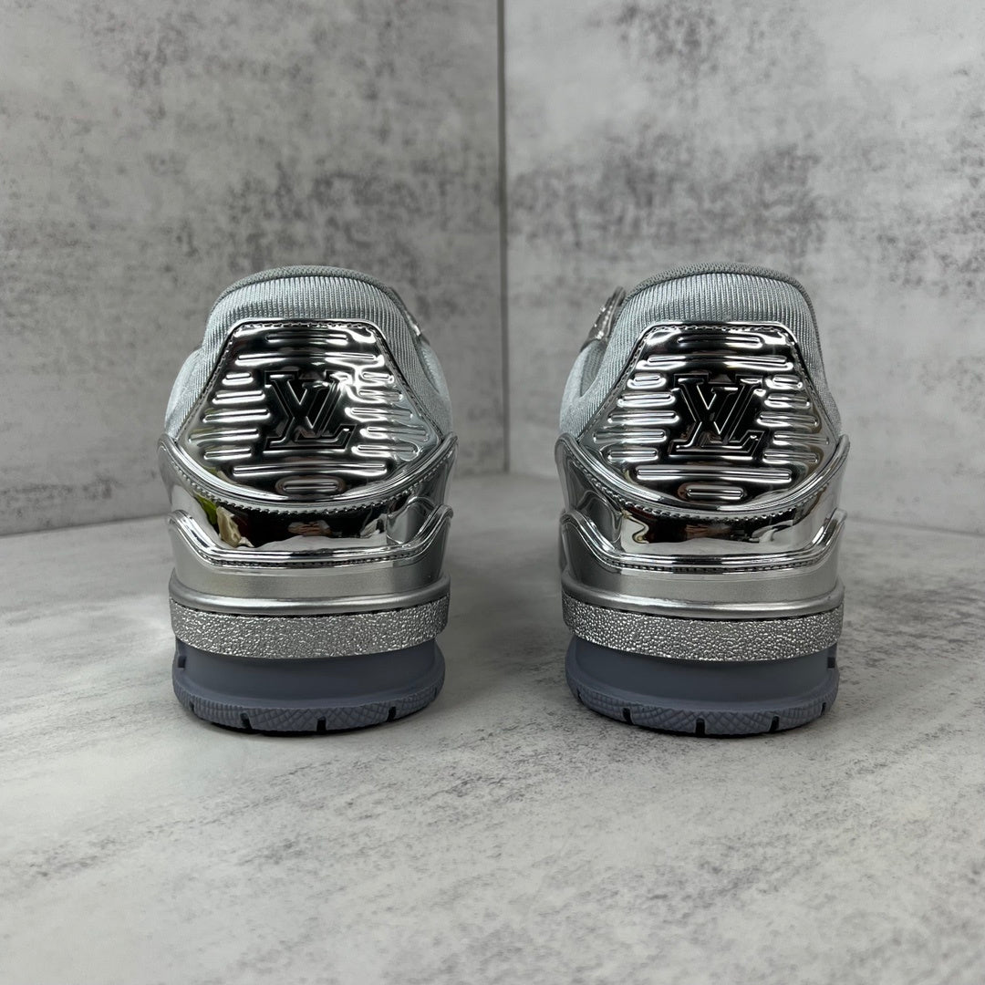 Louis Vuitton Trainers "Silver"