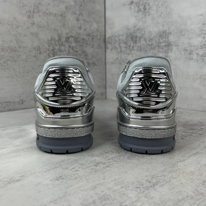 Louis Vuitton Trainers "Silver"