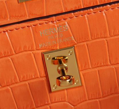 Hermès Aligator Leather Mini Kelly 25