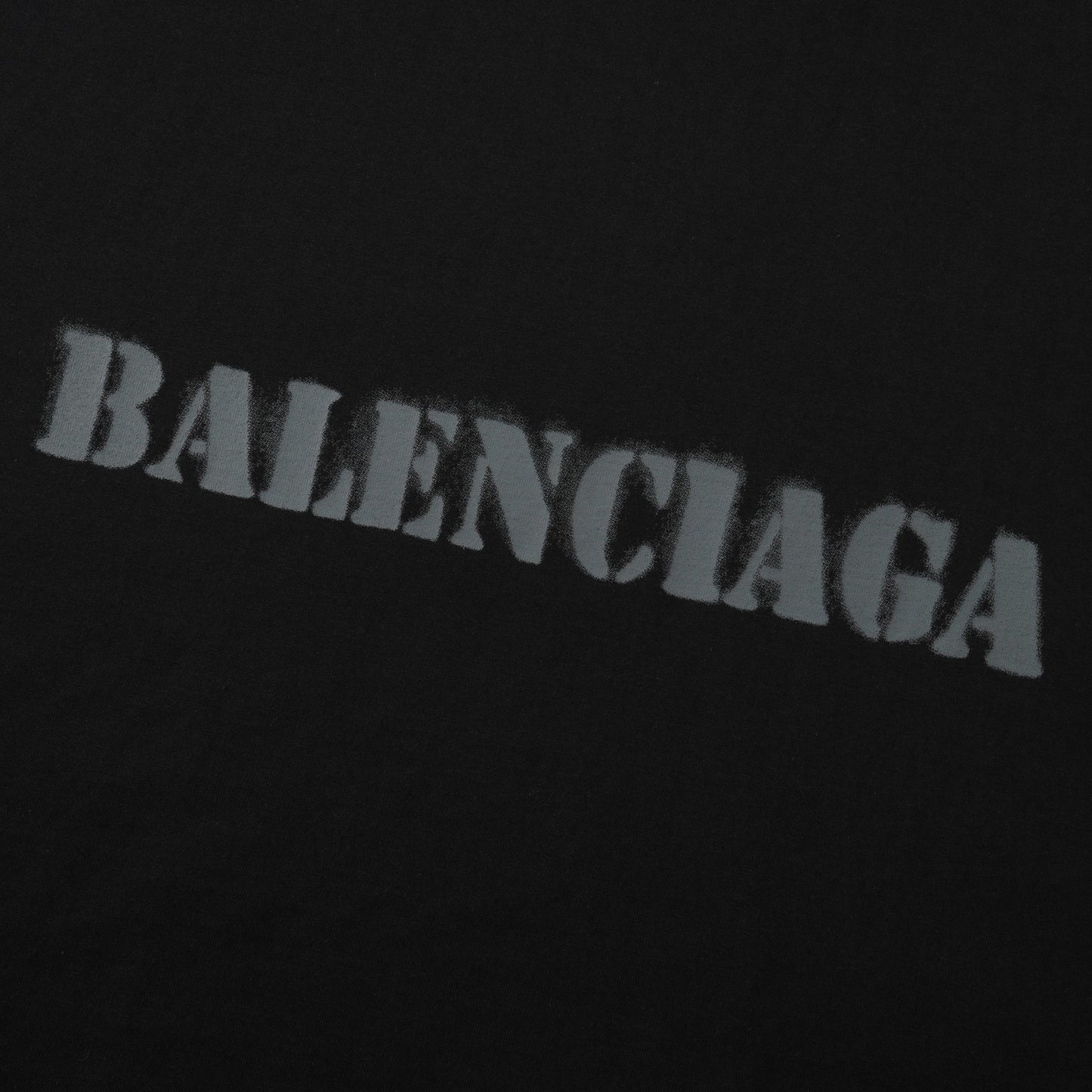 Balenciaga Logo Print T-Shirt "Black"